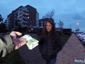 Public Agent Sexy shy Russian babe fucked by a stranger